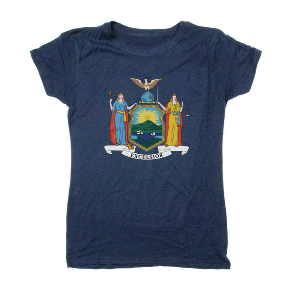 New York Flag Graphic Women's T-Shirt