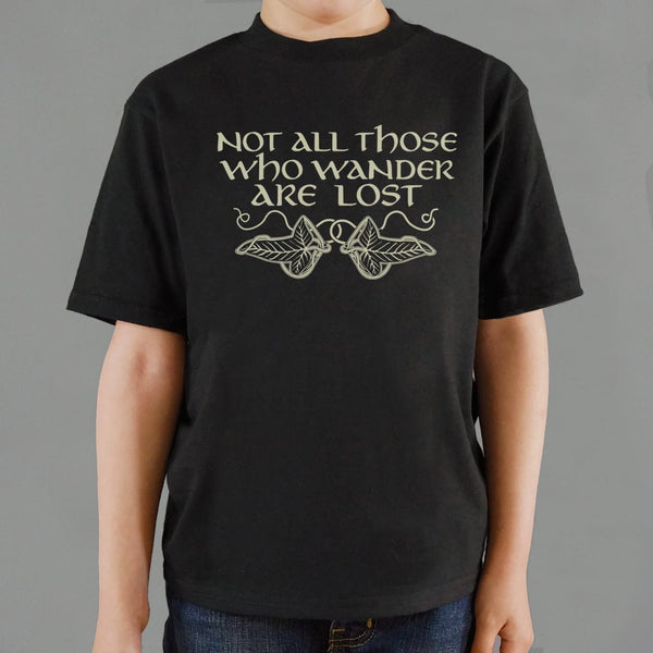 Those Who Wander Kids' T-Shirt