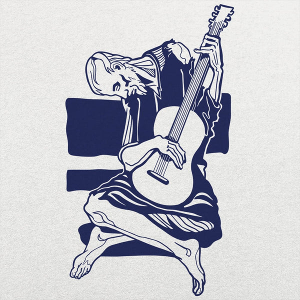 Old Guitarist  Women's T-Shirt