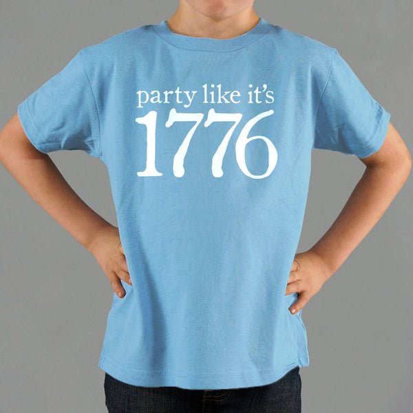Party Like It's 1776 Kids' T-Shirt