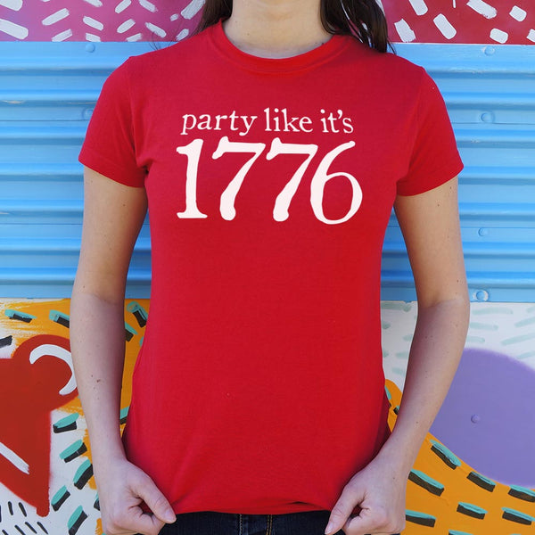 Party Like It's 1776 Women's T-Shirt