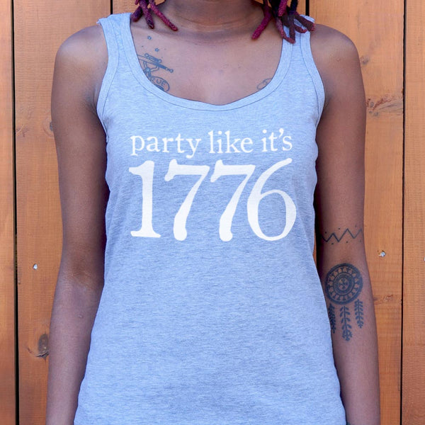 Party Like It's 1776 Women's Tank Top