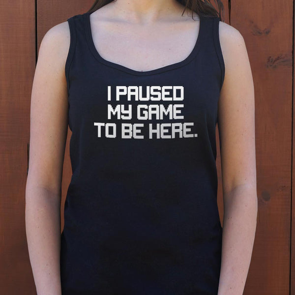 Paused My Game Women's Tank Top