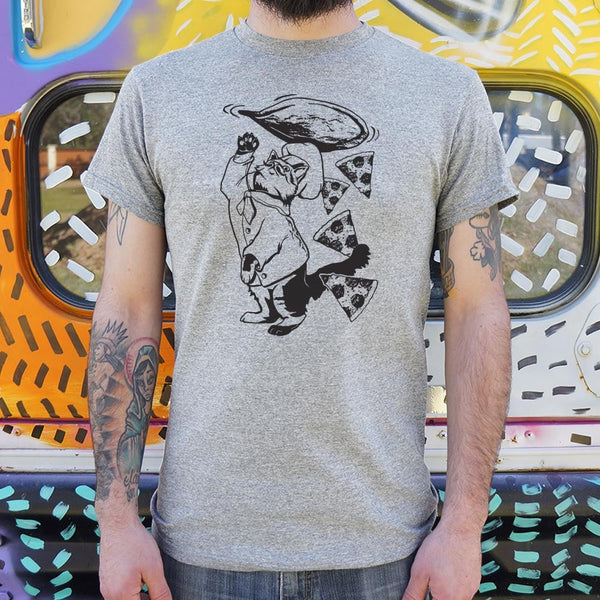 Pizza Cat Men's T-Shirt