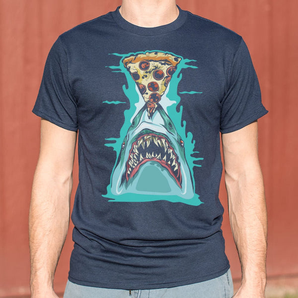 Pizza Shark Graphic Men's T-Shirt