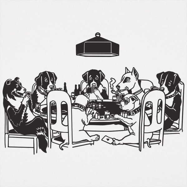 Poker Dogs Women's T-Shirt