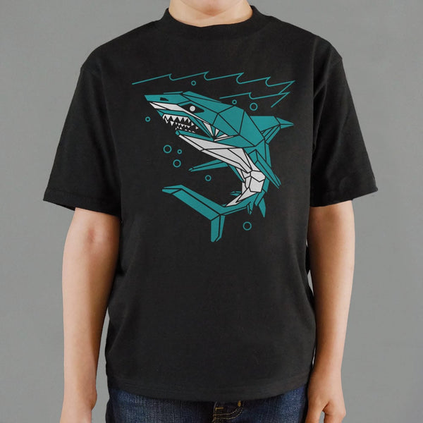 Polygon Shark Kids' T-Shirt