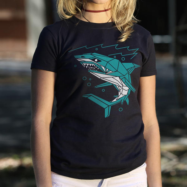 Polygon Shark Women's T-Shirt
