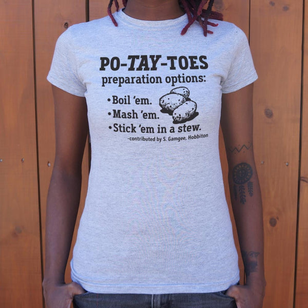 Po-Tay-Toes Women's T-Shirt