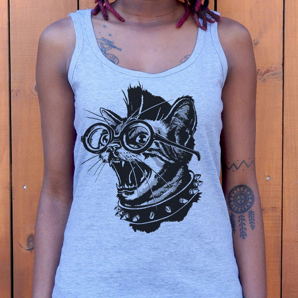 Punk Cat Women's Tank Top