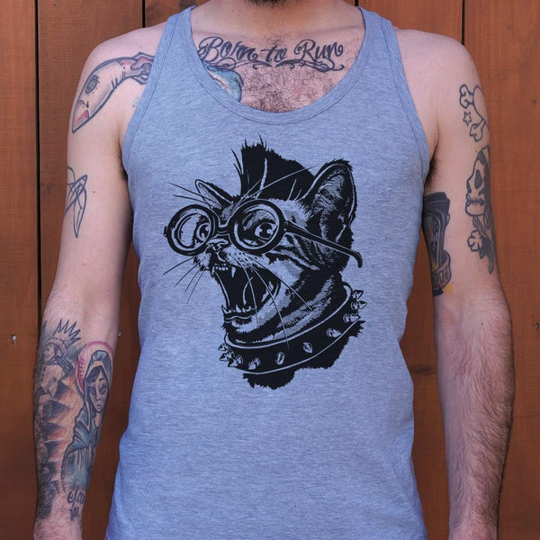 Punk Cat Men's Tank Top