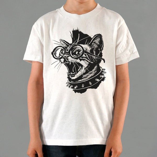 Punk Cat Kids' T-Shirt