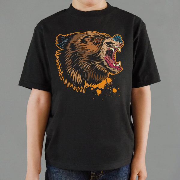 Raging Bear Graphic Kids' T-Shirt