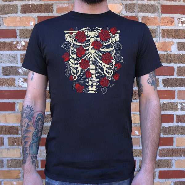 Ribcage Roses Men's T-Shirt