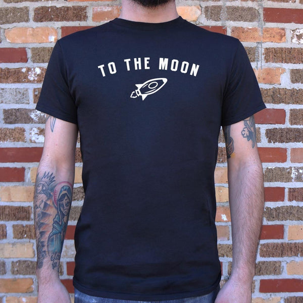 Rocket To The Moon Men's T-Shirt