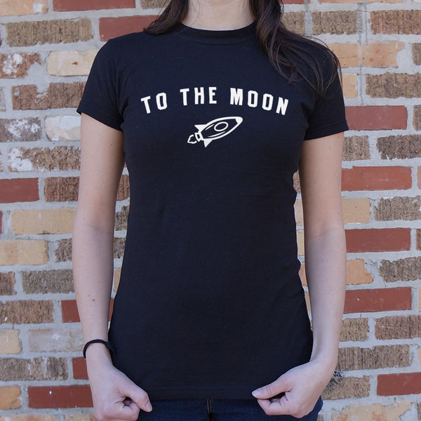 Rocket To The Moon Women's T-Shirt