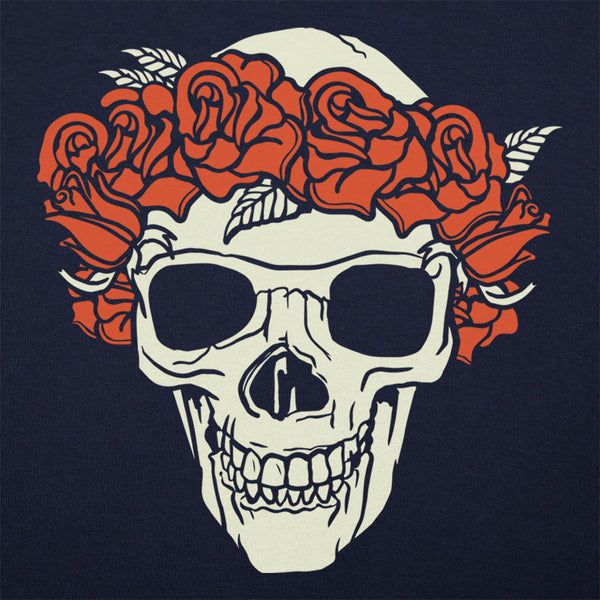 Rose Crowned Skull Men's T-Shirt
