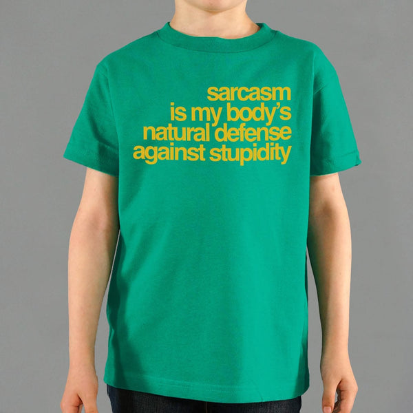 Sarcasm Defense Kids' T-Shirt