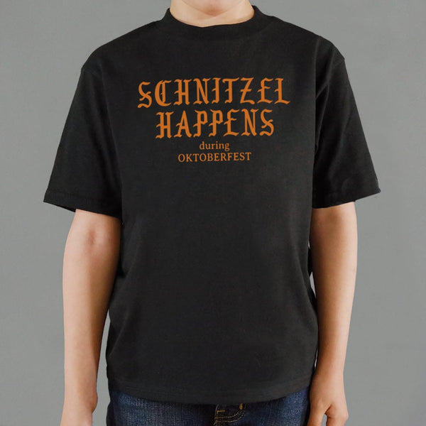 Schnitzel Happens Kids' T-Shirt