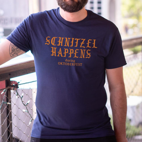 Schnitzel Happens Men's T-Shirt