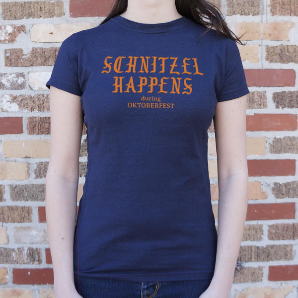 Schnitzel Happens Women's T-Shirt