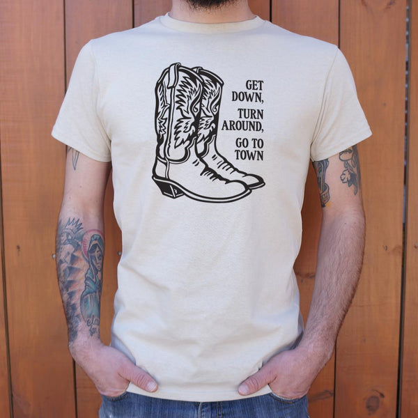 Scootin' Boots Men's T-Shirt