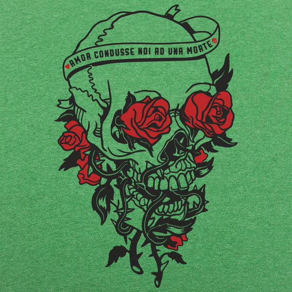 Skull And Roses Men's T-Shirt
