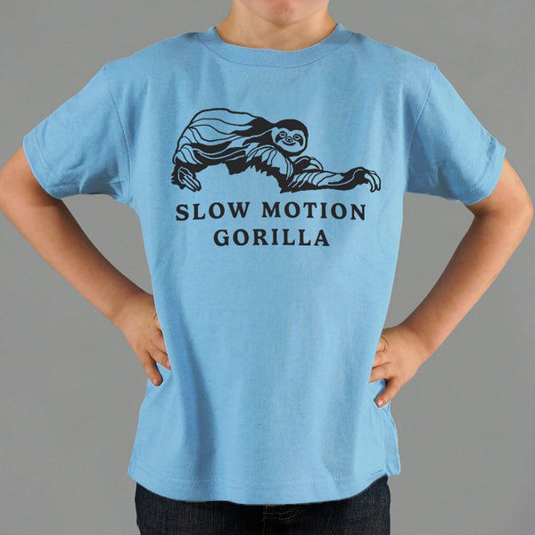 Slow Motion Gorilla Kids' T-Shirt