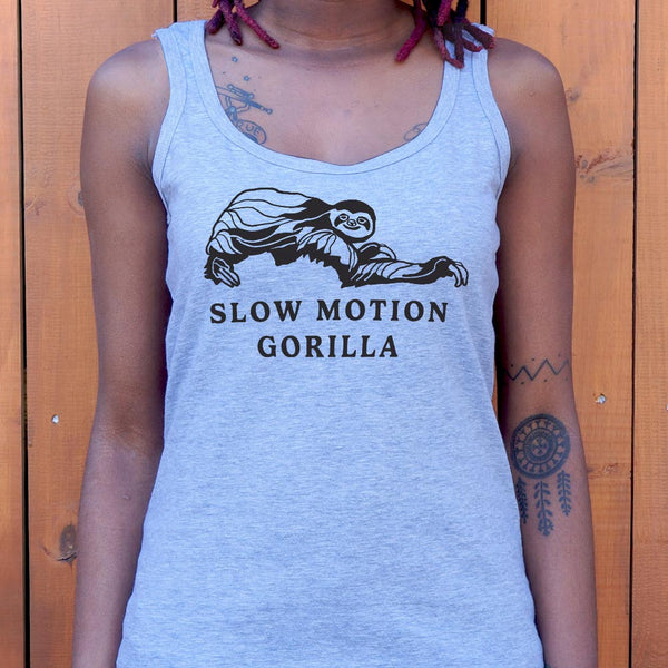 Slow Motion Gorilla Women's Tank Top