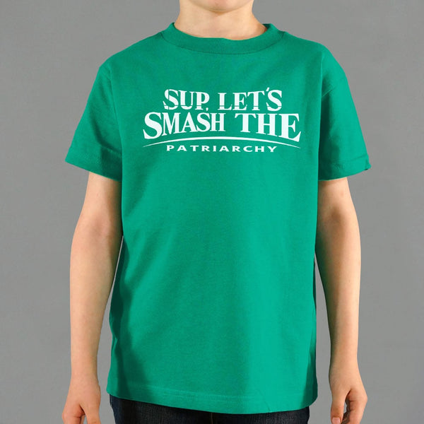 Let's Smash The Patriarchy  Kids' T-Shirt
