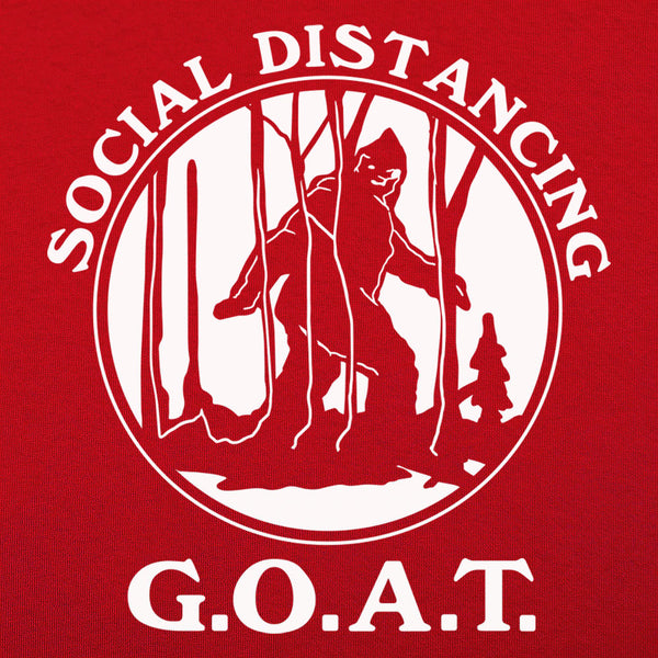 Social Distancing G.O.A.T. Men's T-Shirt
