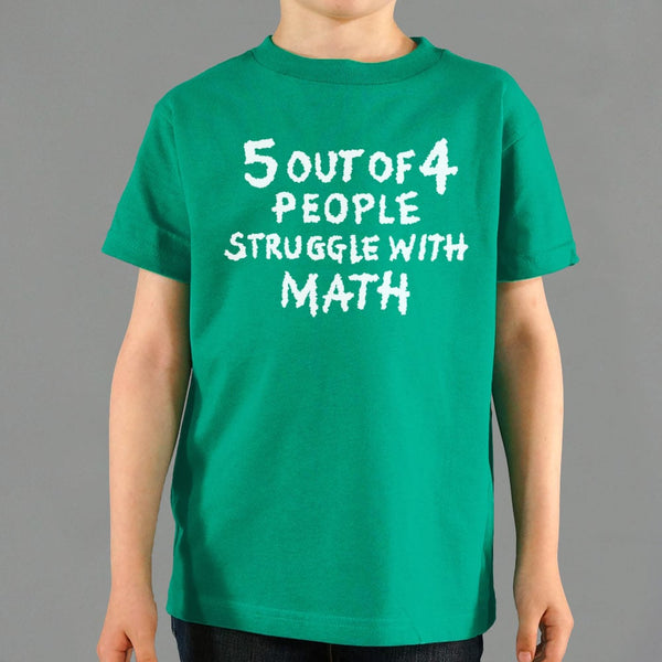 Struggle With Math Kids' T-Shirt