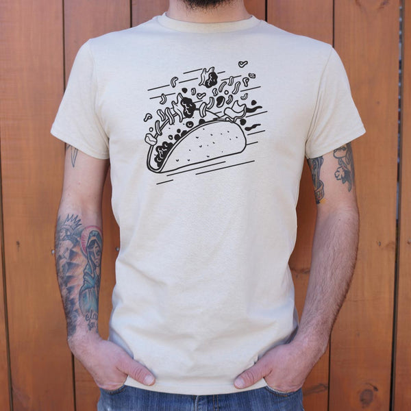 Taco In The Wind Men's T-Shirt