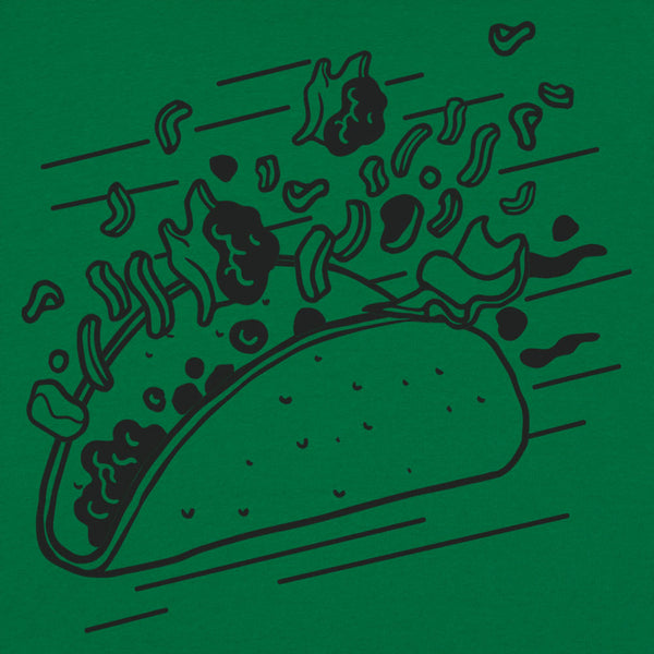 Taco In The Wind Men's T-Shirt
