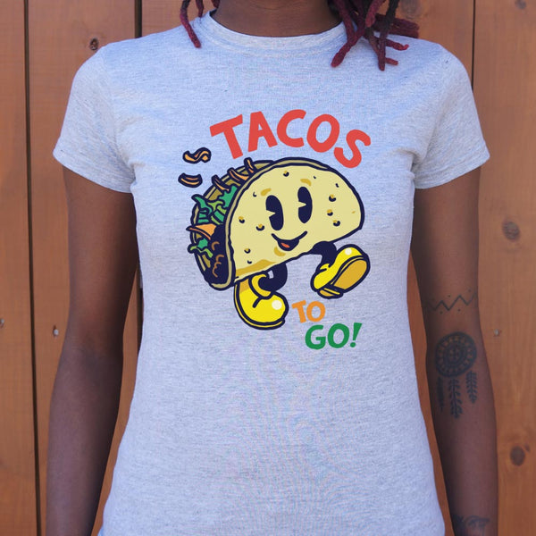 Tacos To Go Graphic Women's T-Shirt