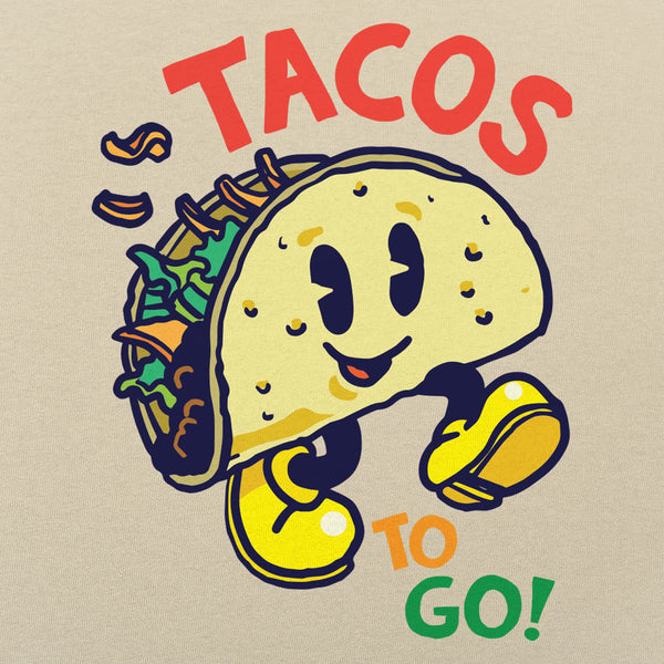 Tacos To Go Graphic Men's T-Shirt