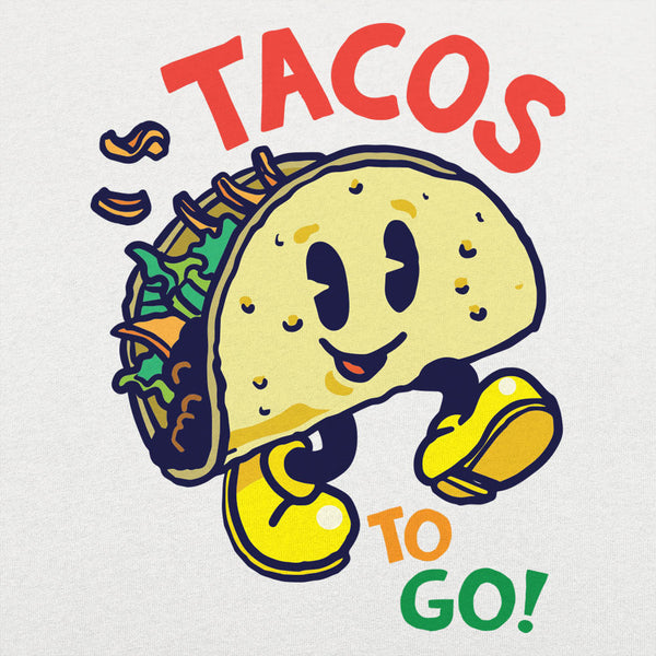 Tacos To Go Graphic Men's T-Shirt