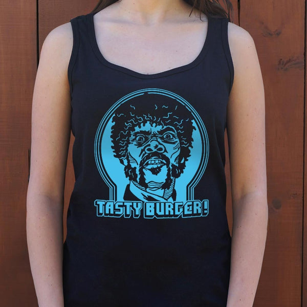 Tasty Burger Women's Tank Top