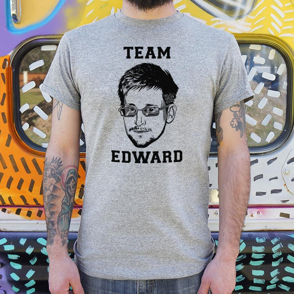 Team Edward Snowden Men's T-Shirt
