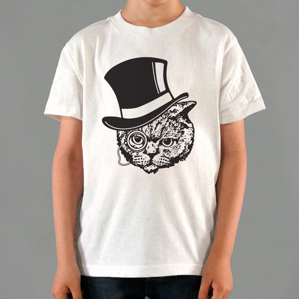Top Hat Cat Kids' T-Shirt