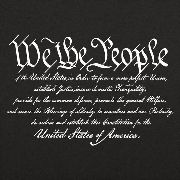 US Constitution Preamble Men's T-Shirt