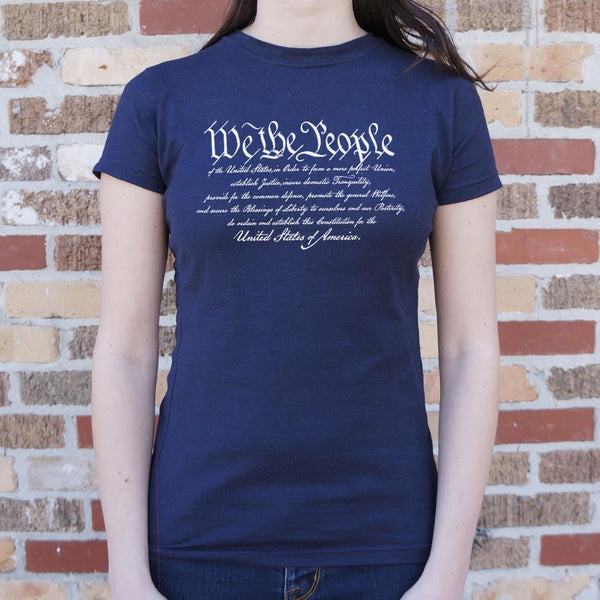 US Constitution Preamble Women's T-Shirt