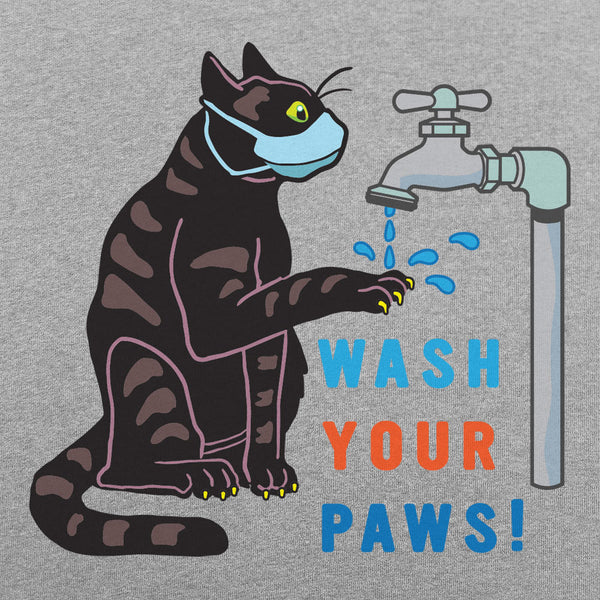 Wash Your Paws Graphic Women's T-Shirt