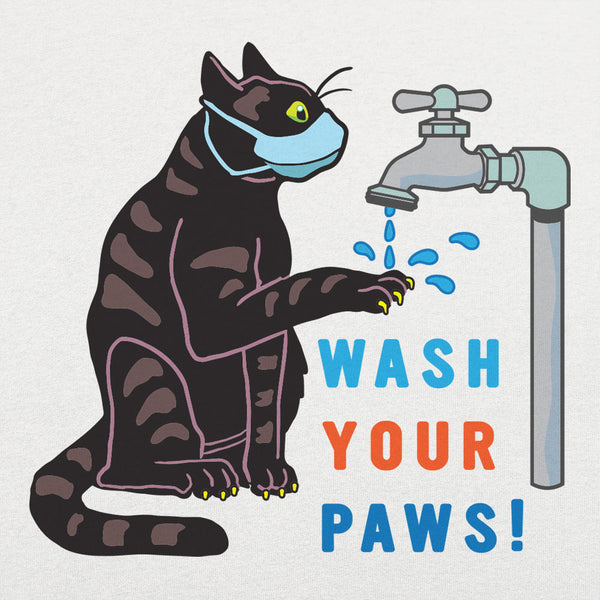 Wash Your Paws Graphic Men's T-Shirt
