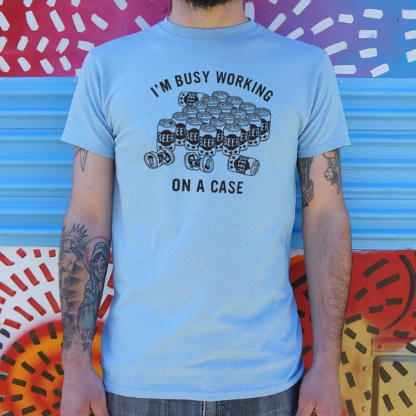 Working On A Case Men's T-Shirt