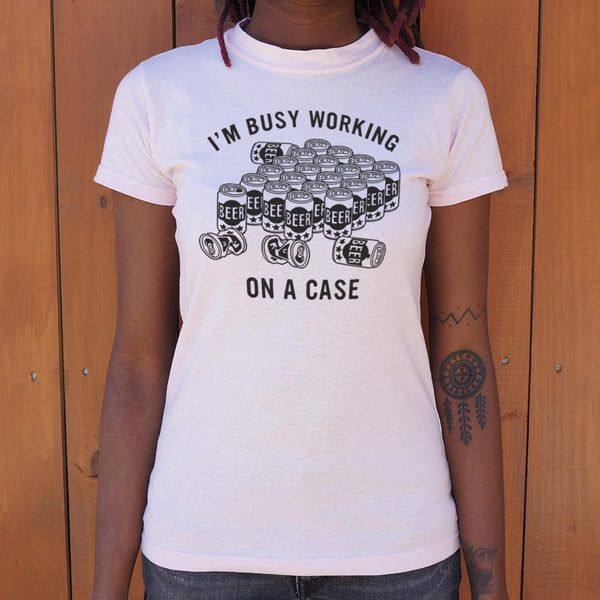 Working On A Case Women's T-Shirt