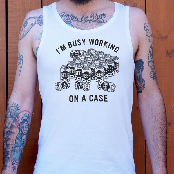 Working On A Case Men's Tank Top