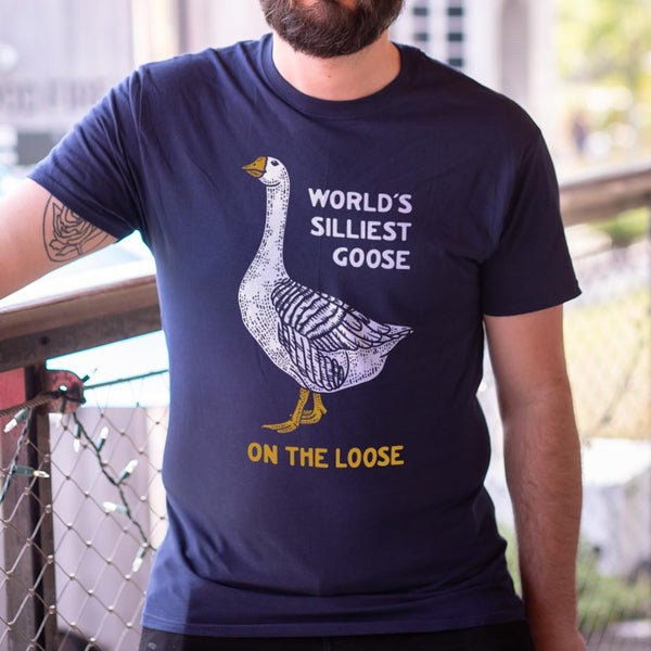 World's Silliest Goose Men's T-Shirt