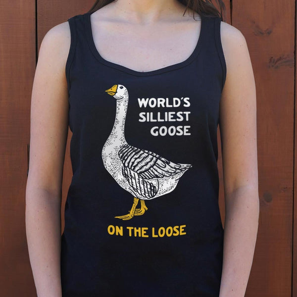 World's Silliest Goose Women's Tank Top