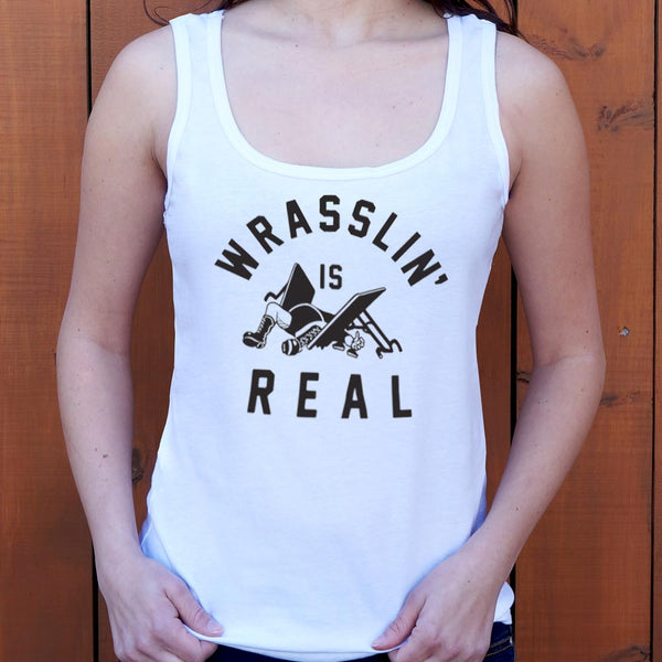 Wrasslin' Is Real Women's Tank Top